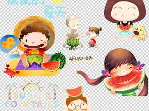 吃瓜主题动画,动画中的吃瓜盛宴