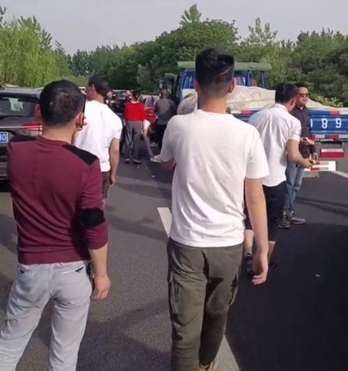 高速堵车吃瓜事件,围观奇闻轶事，揭秘社会百态